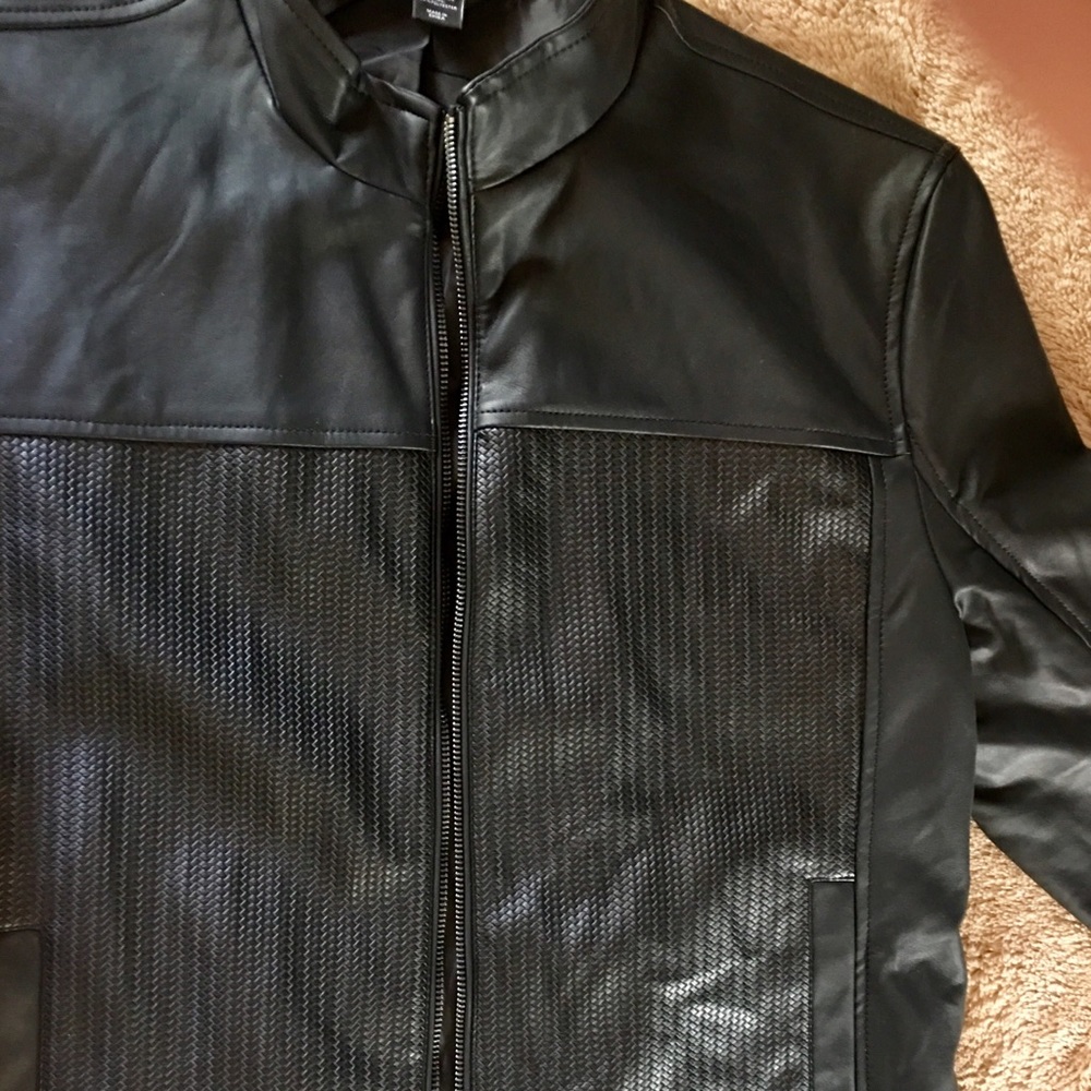 Alfani Faux Leather coat